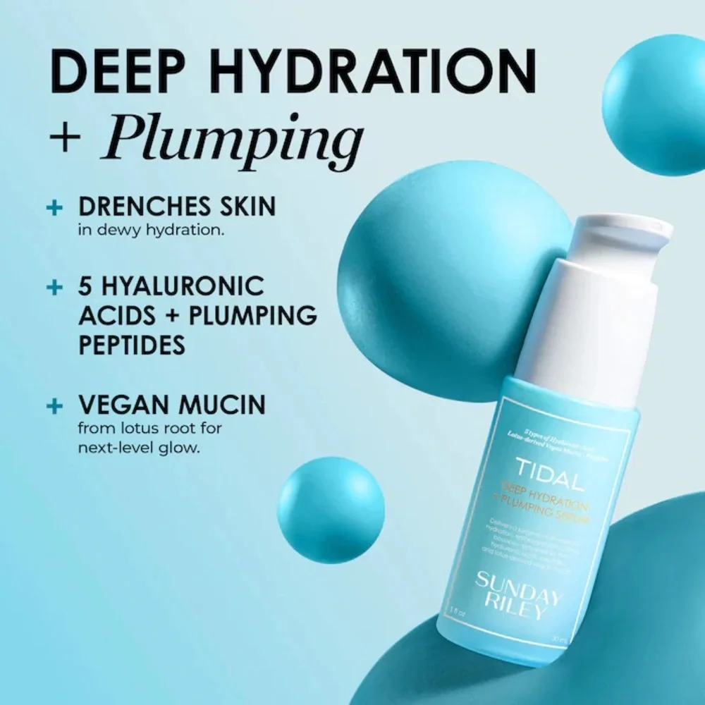 Sunday Riley Tidal Deep Hydration + Plumping Serum